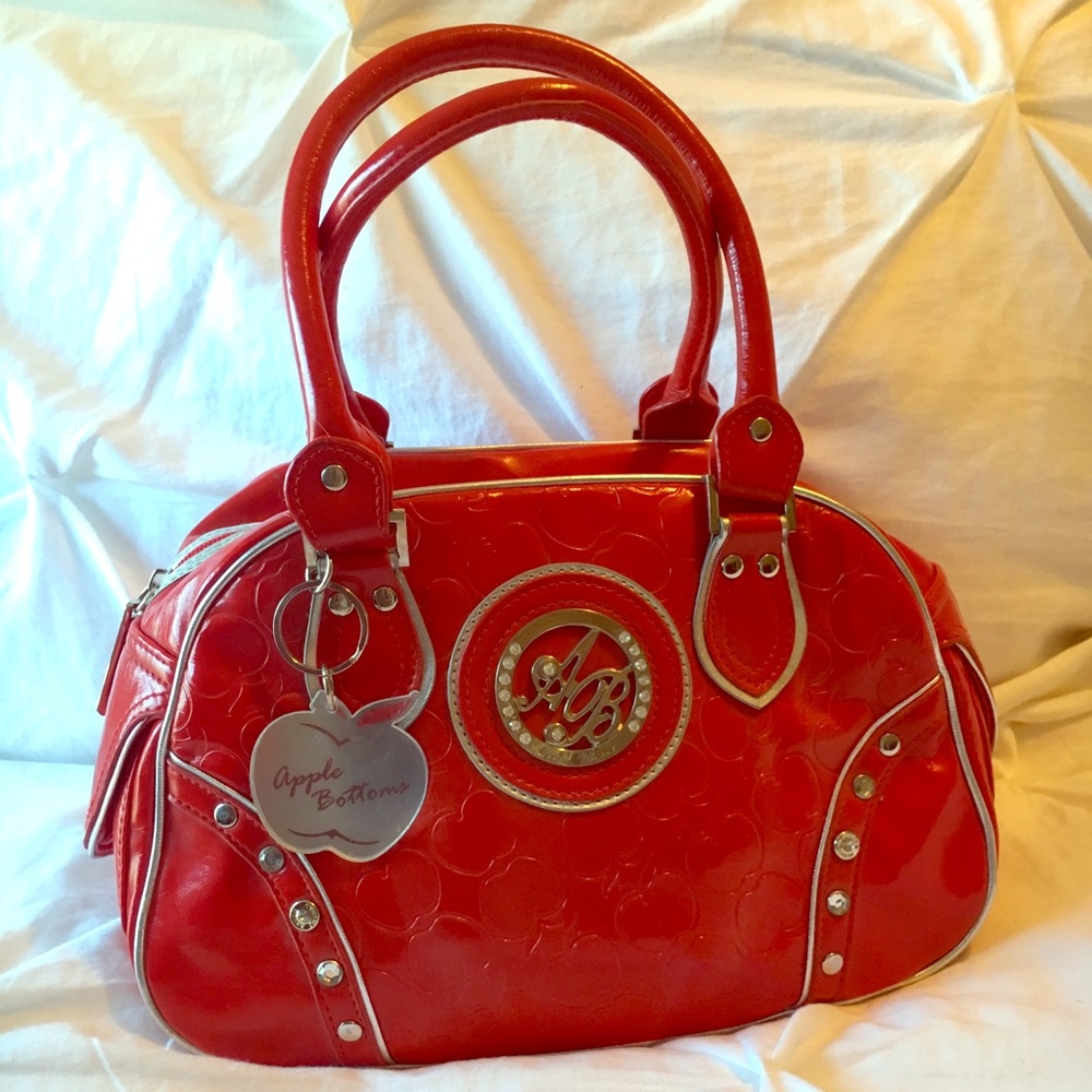 Apple Bottom Red Handbag